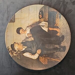 Bradford Exchange "The Lighthouse Keepers Daughter" Rockwell Heritage Collection